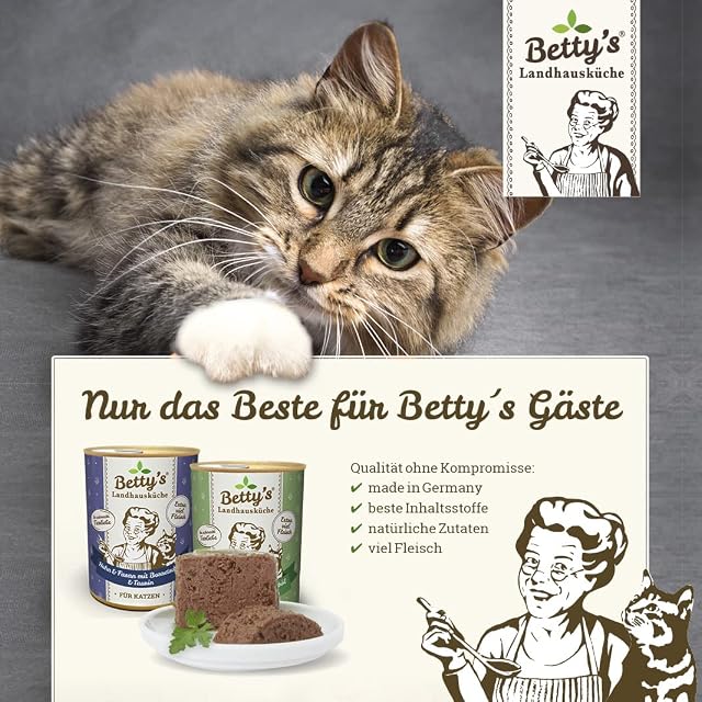 Foto 3 de 4 de Boswelia Cocina rústica para Gatos, Pollo con Ternera, Aceite de borraja y taurina, 6 x 200 g
