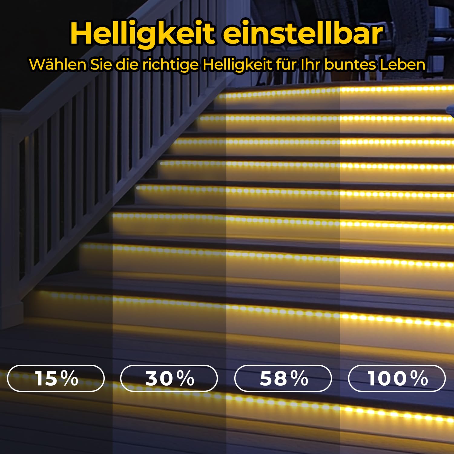 OxyLED LED Schlauch 20m, 300 LEDs Lichtschlauch Außen IP44 Wasserdicht, 8 Lichtmodi Dimmbar mit Fernbedienung, LED Lichtschlauch für Weihnachten Party Hochzeit Innen & Außen Dekoration, Ø7.5mm