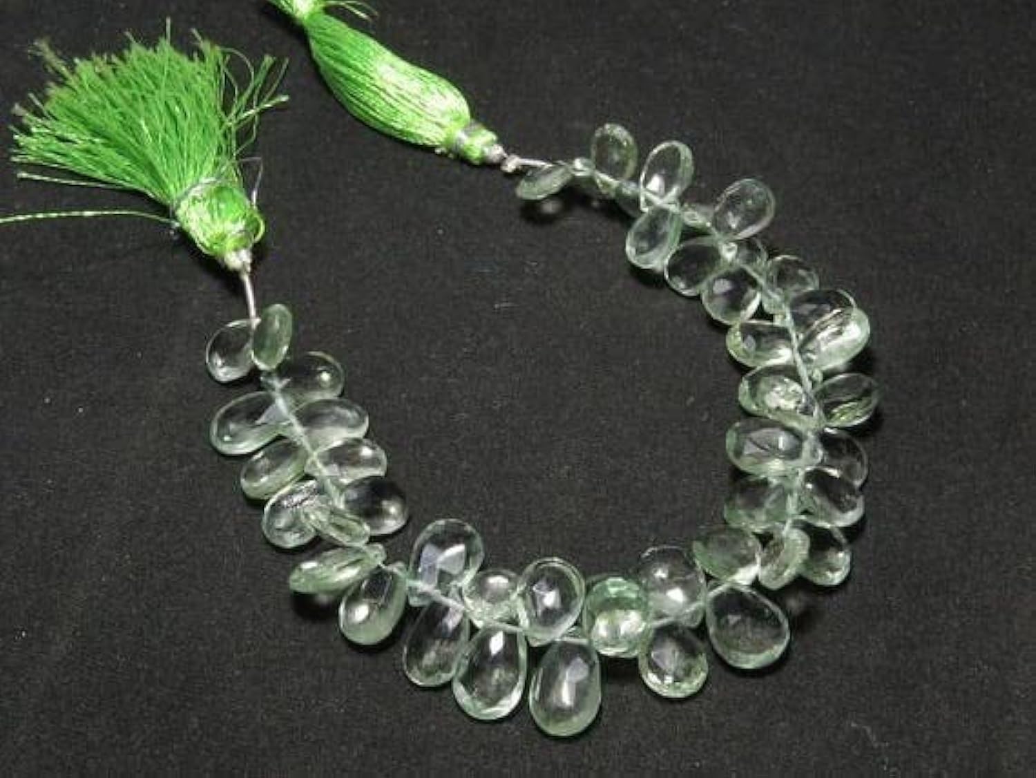 Améthyste verte pour création de bijoux bohèmes chic en pierres naturelles facettées