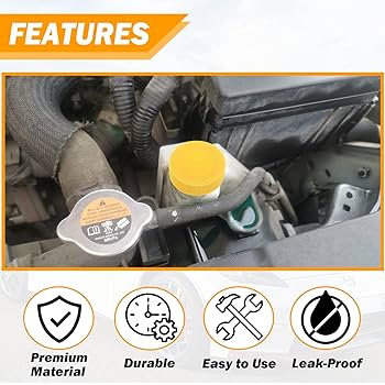 Amazon.com: 21712-79900 Yellow Coolant Reservoir Cap 2PCS