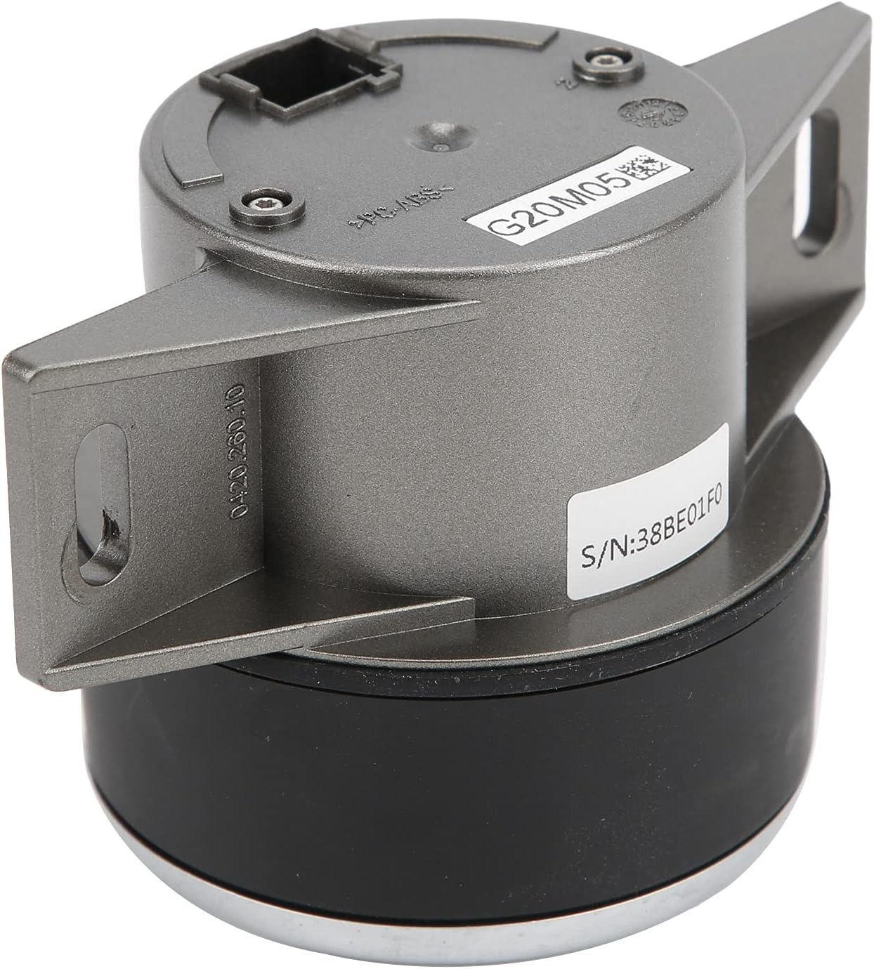 Brilluxa Gauge Clock, Dashboard Meter, Compatible with Panamera 2010-2016, Instrument Cluster Clock Replacement, Car Interior Modification Part (White)