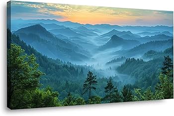 森 オシャレ 絵画 油絵 トレンド 2022 自然 山 13 森 オシャレ 絵画