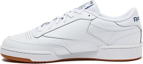 Miniatura 4 de Reebok Zapatos de tenis para hombre Club C 85, zapatillas casuales blancas de moda para hombre