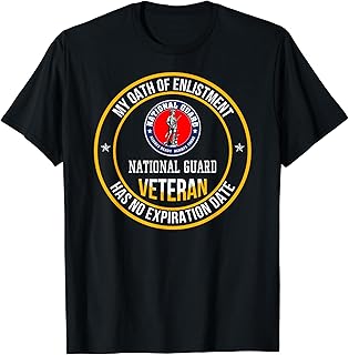 National Guard Veteran My Oath Of Enlistment Christmas T-Shirt