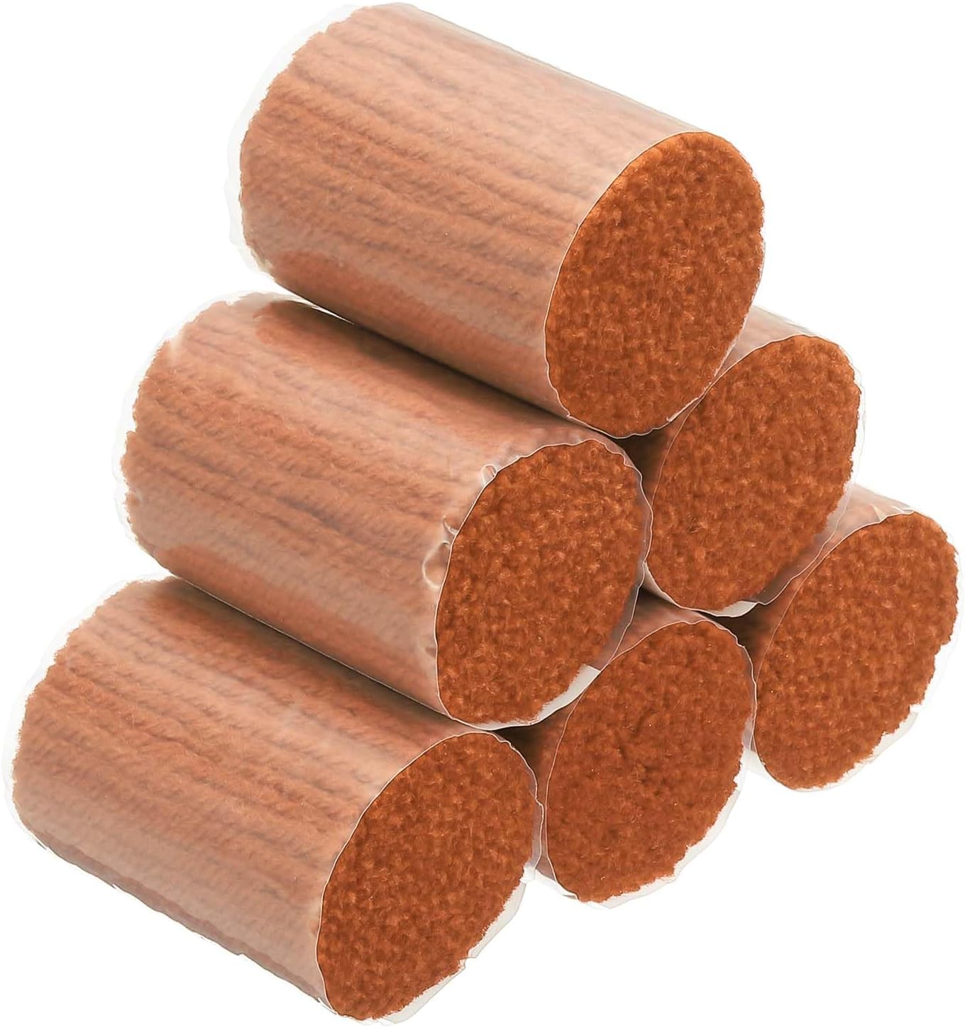 PATIKIL 6 Rolls Latch Hook Yarn, Latch Hook Kit Yarn Precut Hook Rugs Making Crochet Bundles for Latch Hook Rug Adults Beginners Tapestry DIY Craft, Brown