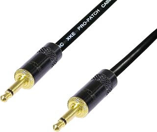 AV Link Cable. 3.5mm Mono Mini jack to 3.5mm Mono Mini Jack Lead. Audio Data DC (20m, Black)