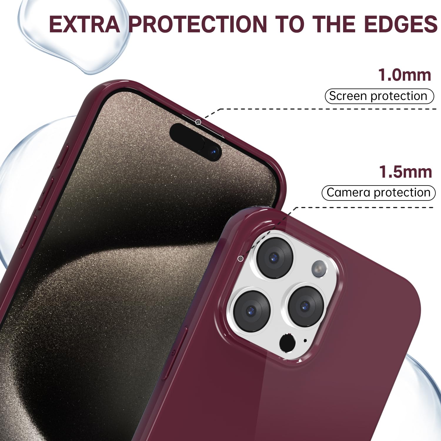 Svanove for iPhone 15 Pro Max Case Silicone - Image 3