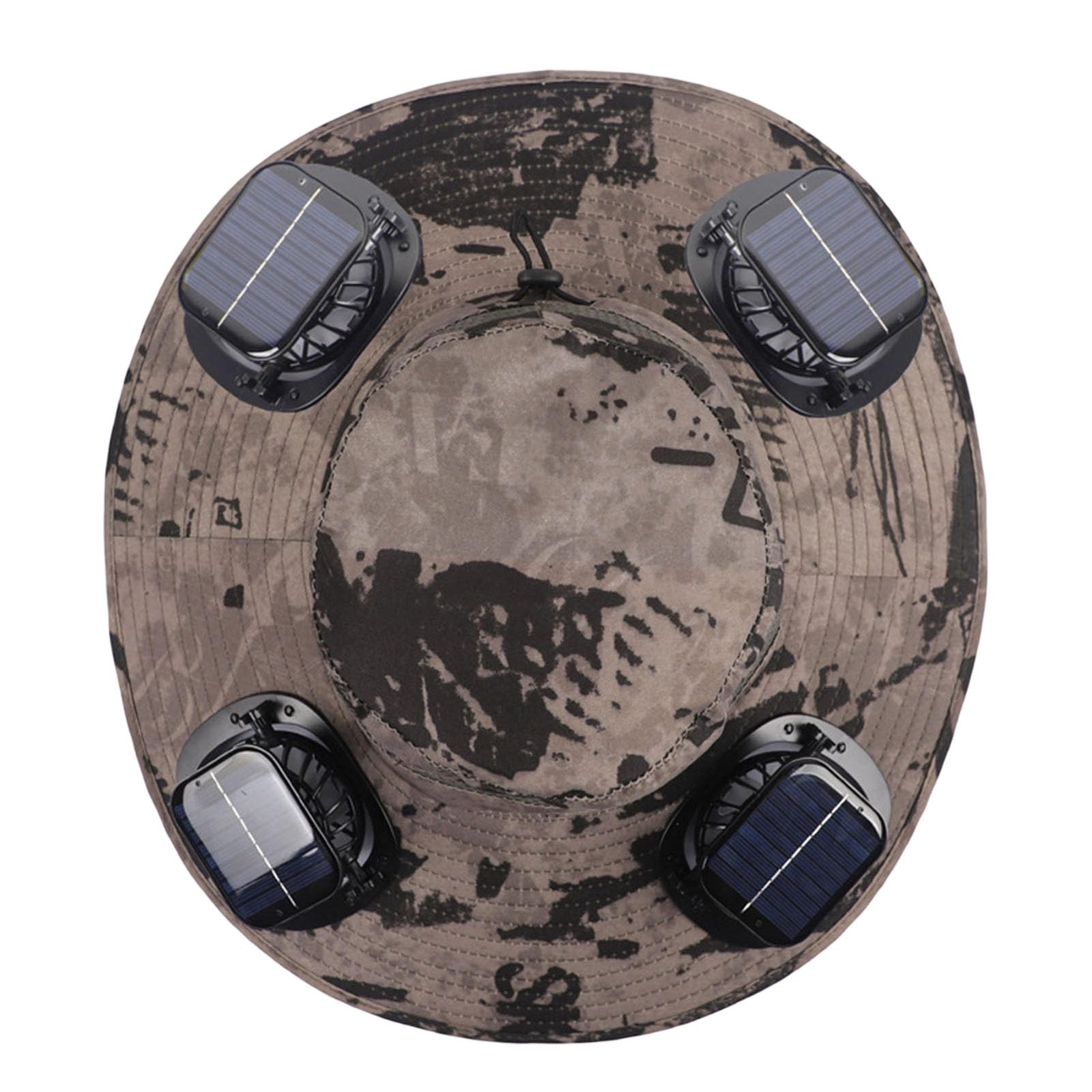 Sombrero Solar con Ventilador Sombrero para El Sol con Ventilador Protección UV Transpirable Sombreros De Solar para Hombre Y Mujer Jardinería Pesca Senderismo Actividades Al Aire Libre Verano