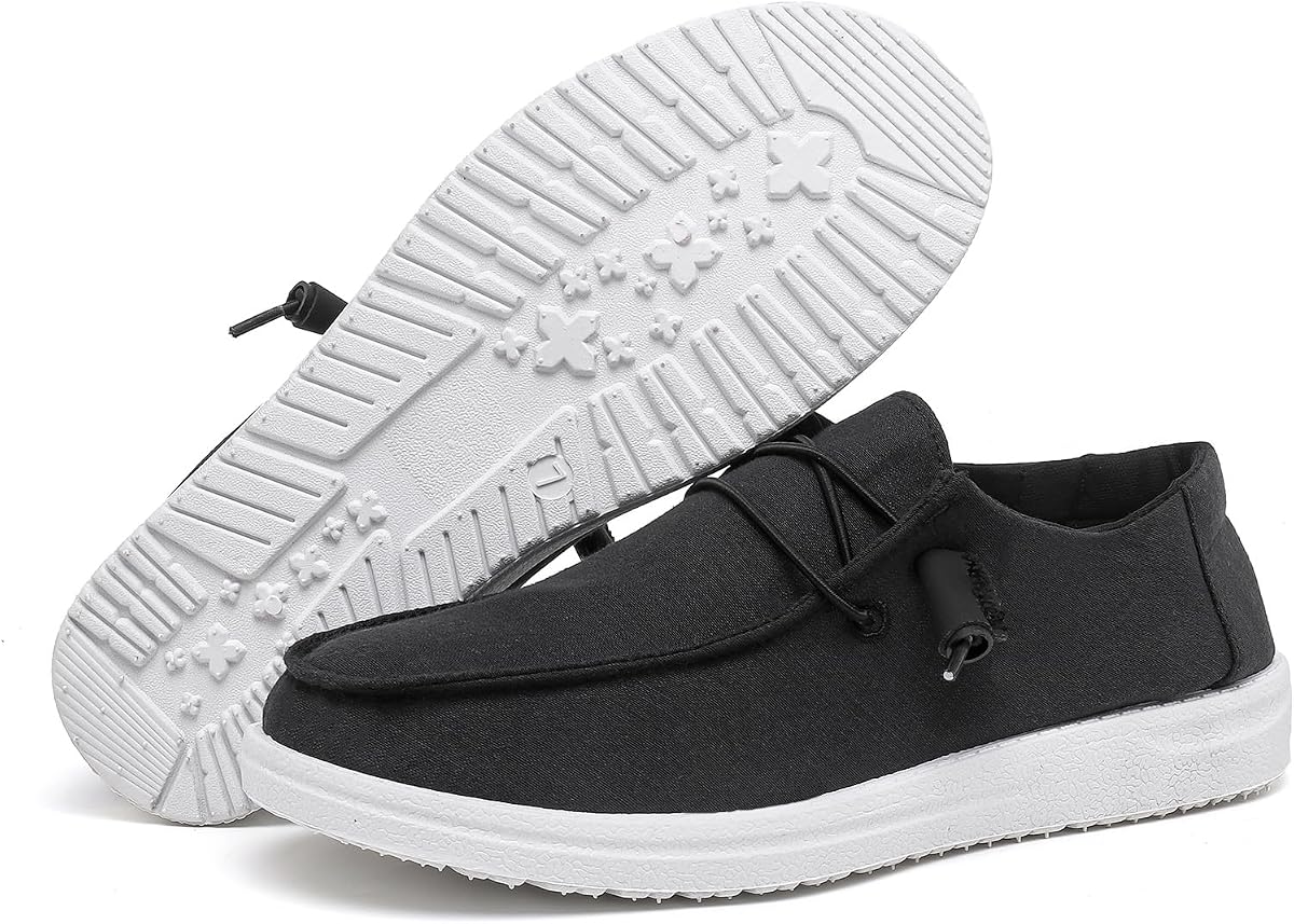 betyswear Mocasines para mujer, zapatos casuales, zapatos de lona, ​​transpirables, ligeros, zapatos náuticos para mujer