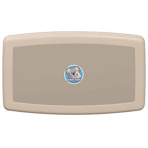 Koala Kare Cambiador de bebé horizontal montado en superficie, modelo KB300-00 (beige)