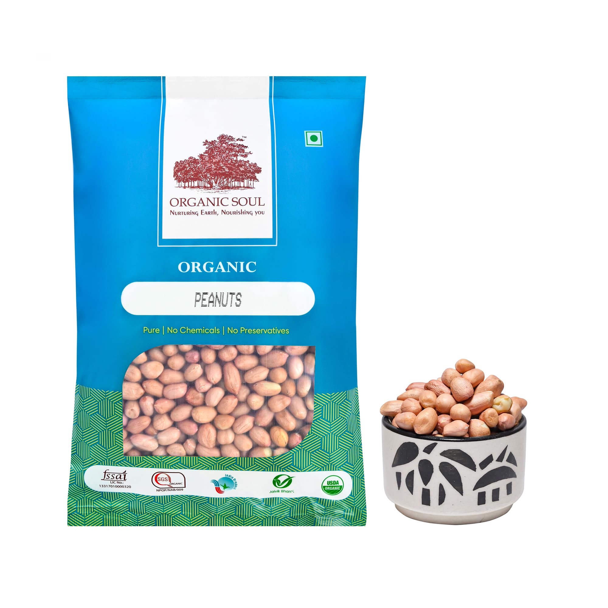 Organic - Raw Peanuts 450gm | Moongphali | Groundnut | Chemical Free | Pesticides Free | NPOP Certified I Organic Ceritfied (B09MNSNDJ2) Amazon Price History, Amazon Price Tracker