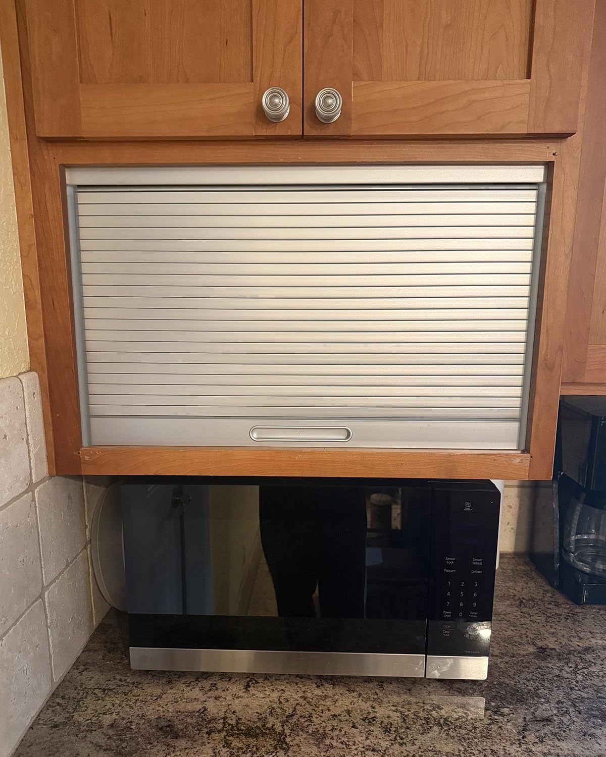 Foelanne Wxh Accordion Folding Door Kit, Concertina Door Sliding Tambour Door For Cabinet, Silver Gray Abs, Multiple Sizes(20X20 (50.8X50.8cm))