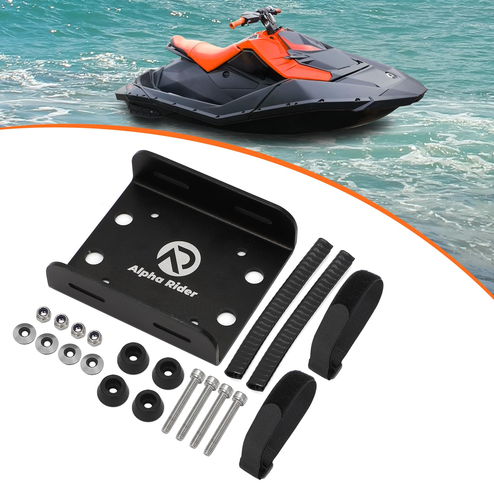 Sea Doo Accessories Universal Speaker Mount Holder Bracket Strap