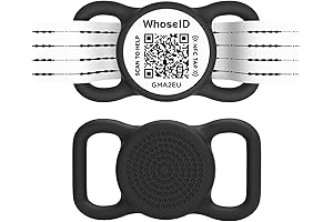 Personalized QR Code Dog Tag with GPS for Escaped Pets