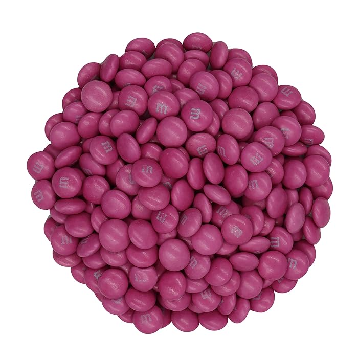 Buy M&M's Dark Hot Pink Milk Chocolate Candy 5LB Bag (Bulk) Online at ...