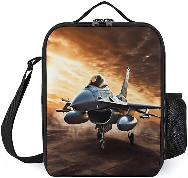 Falcon Fighter Lunch Box for Adult Men Women, Cooler Bag Soft Large, Cooling Tote for Work, Picnic, Travel