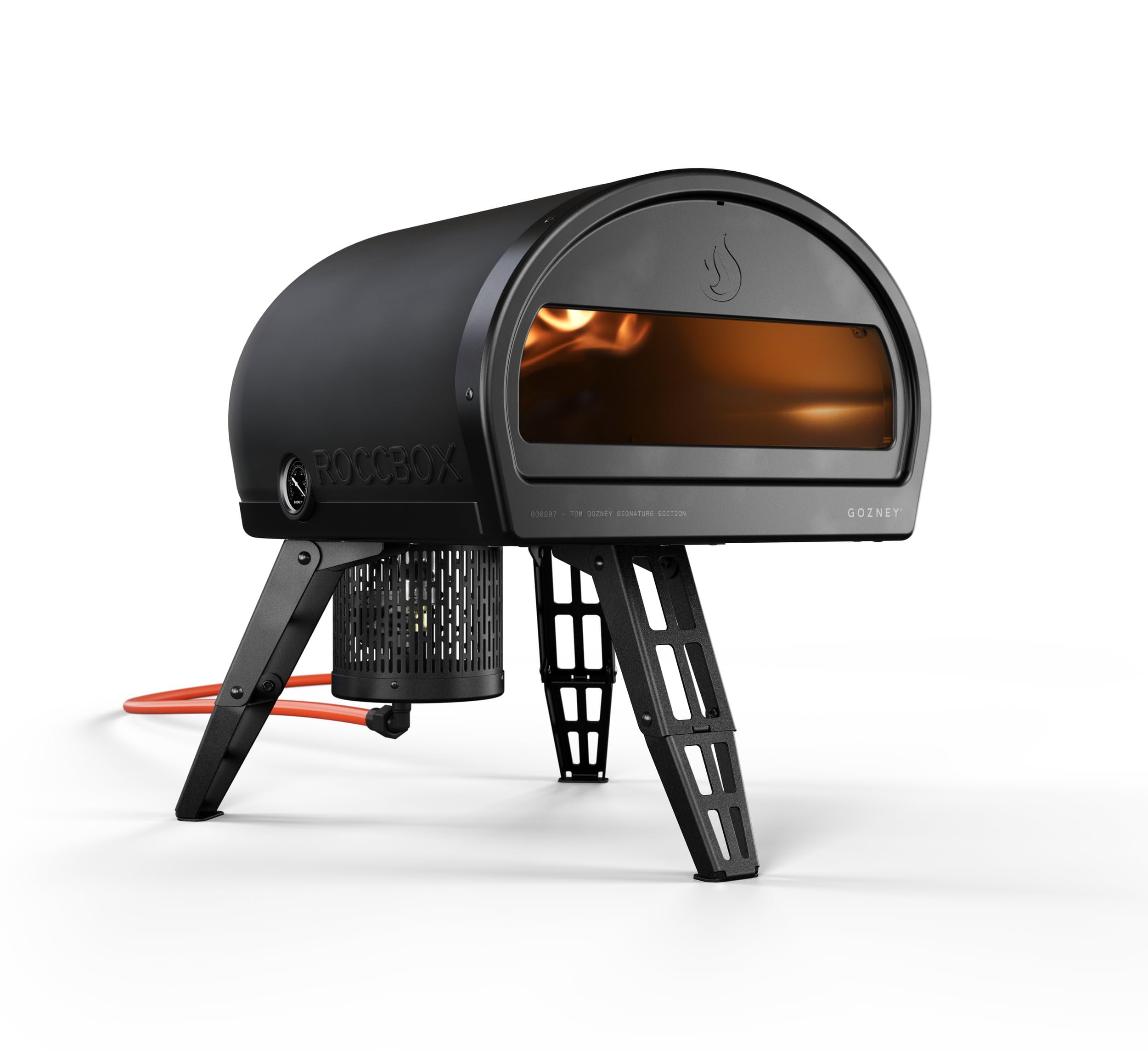 Gozney Roccbox Outdoor Pizza Oven, Black, Portable, Gas & Wood Fired, Restaurant-Grade