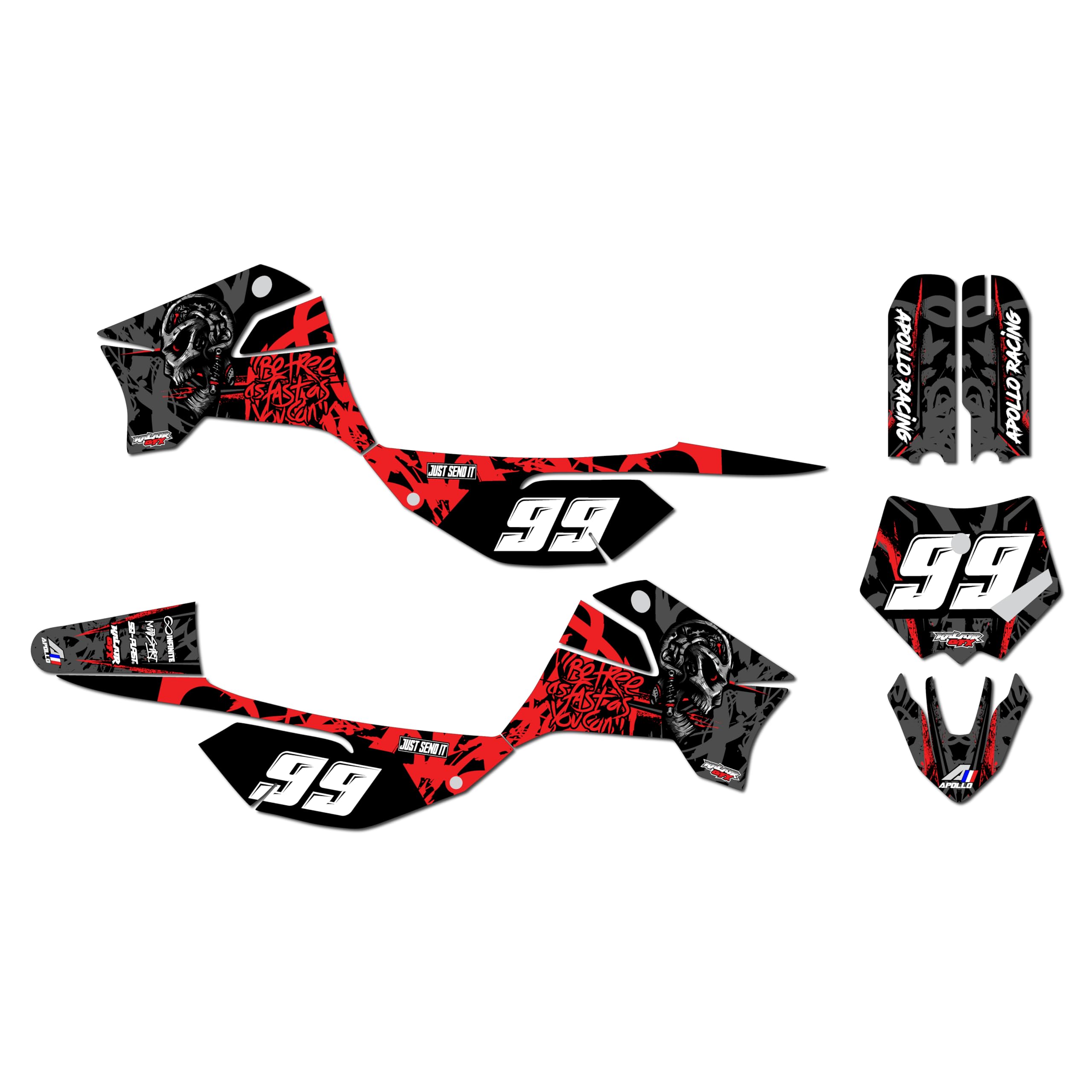 Amazon.com: Kalair GFX Graphics Kit for Apollo RFZ X4-X6 X14-X19
