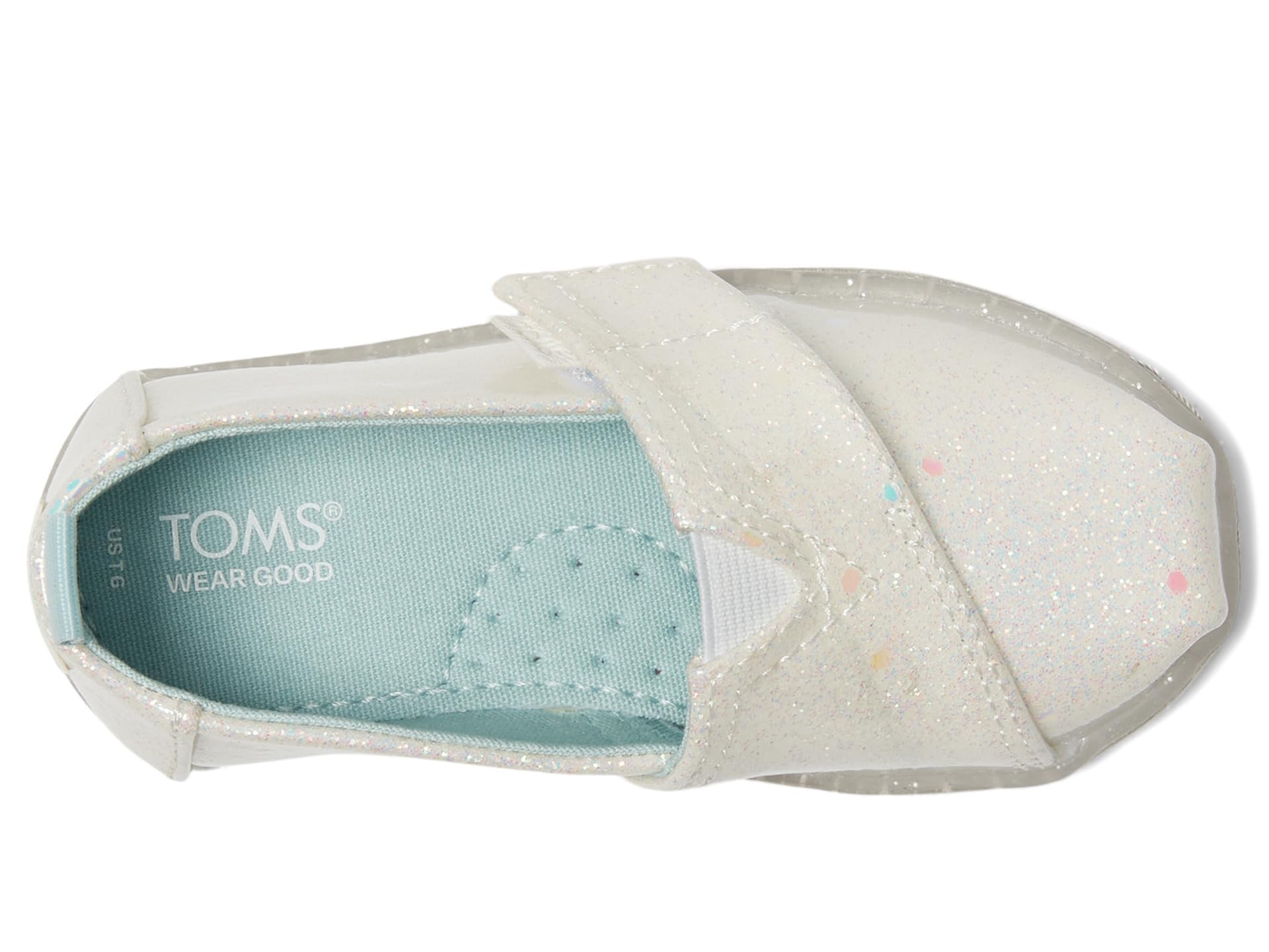 TOMS Classic Alpargata, Mocasín Plano Niñas