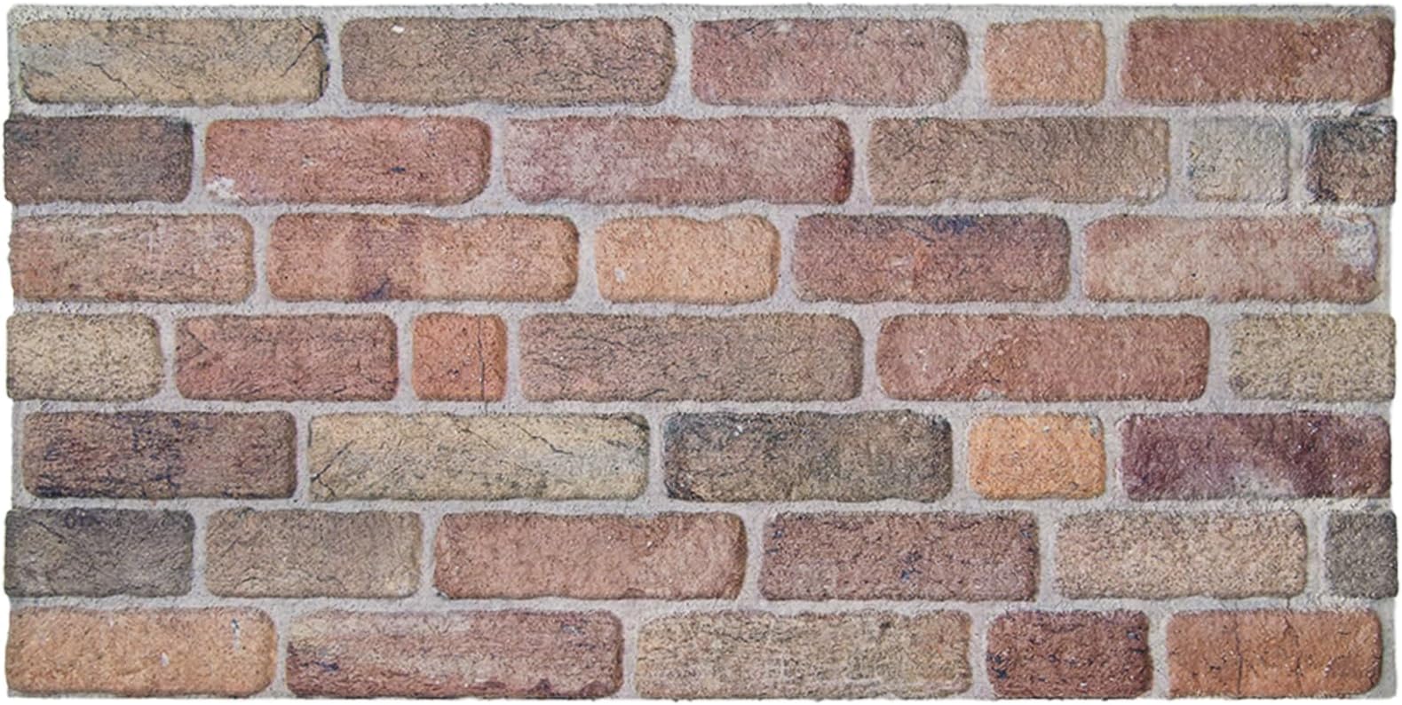 IZODEKOR Wall Panelling, Stone Look, Polystyrene 3D Wall Panels, Facing Stone Look for Kitchen, Bathroom, Balcony, Bedroom, Living Room, Kitchen Back Wall and Patio, Kreuzstadt