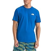 The North Face NF0A87NGT4S M S/S Simple Dome Tee T-Shirt Uomo Hero Blue Taglia M