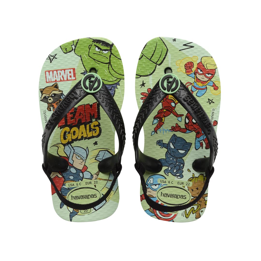 Havaianasbaby Marvel Sandals Baby Water Shoes With Back Strap