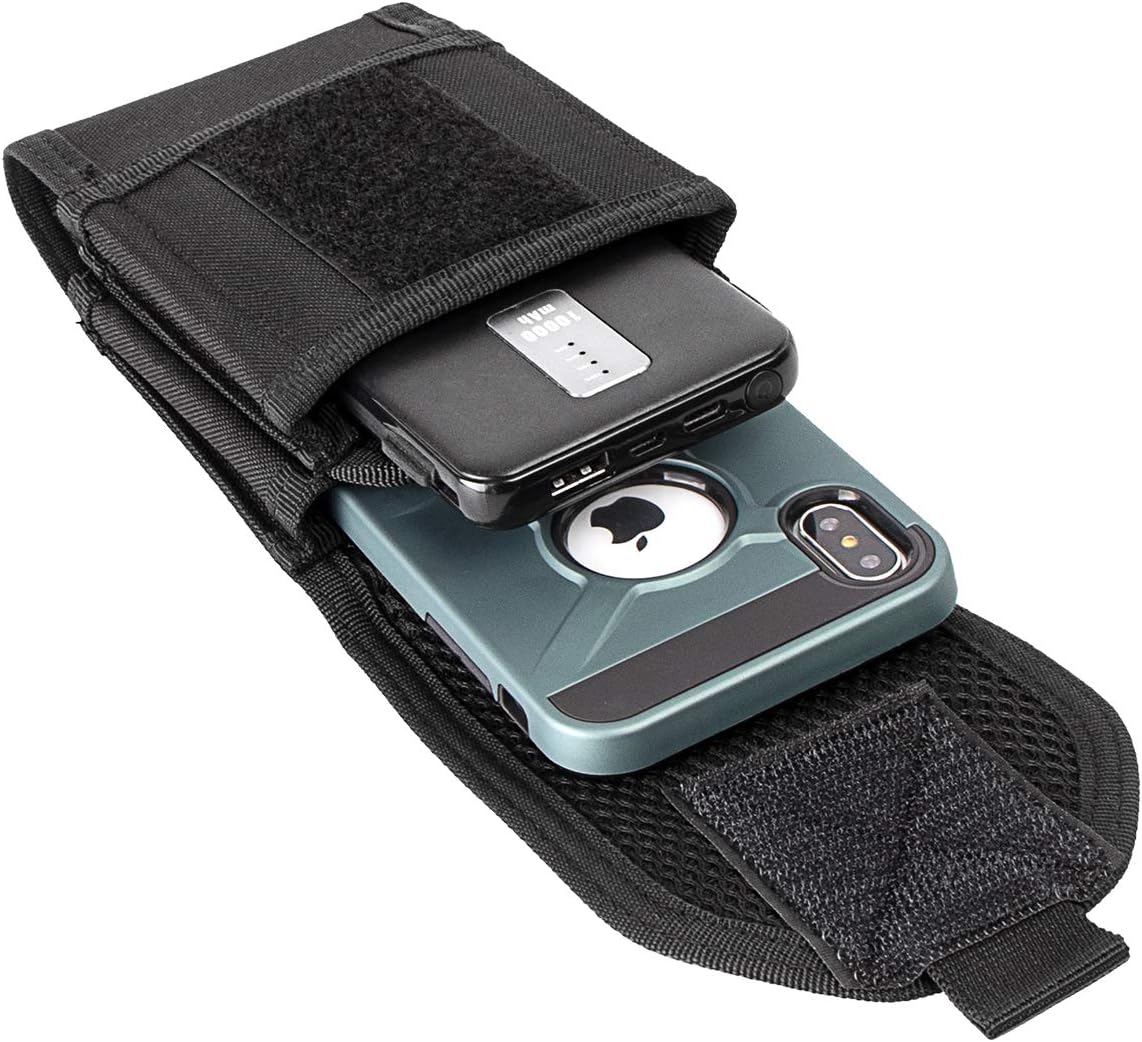 IronSeals Double Capacity Phone Holster, Tactical Molle Belt Pouch with Flag Patch for iPhone 17 Pro Max/16 Pro Max/16Pro/15ProMax/14 Pro Max/13 Pro Max, Samsung S25, Size Large Extra Stiffness - Image 7