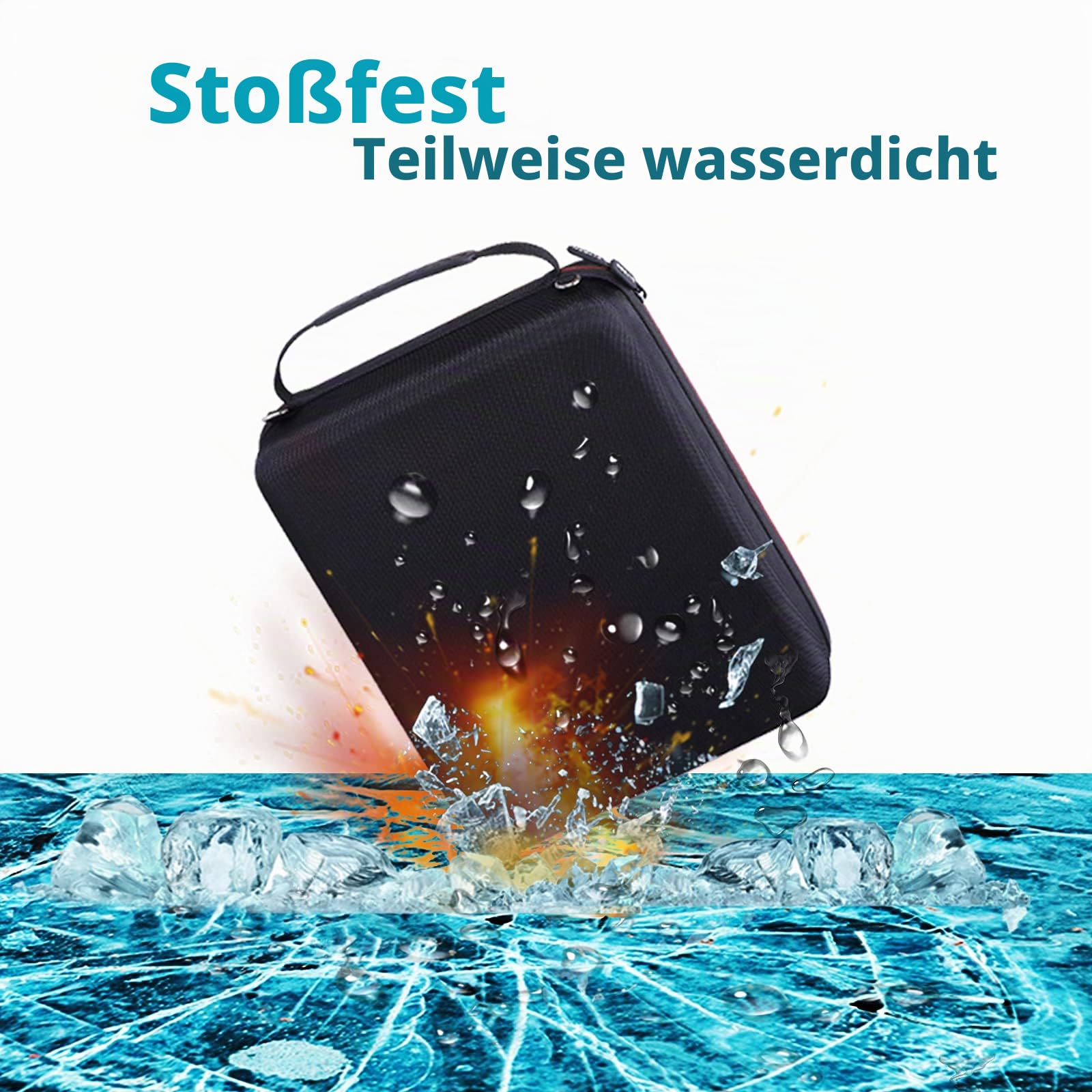 L LTGEM Eva-Hartschalenkoffer für Yamaha MG10XU oder MG10 oder MG06 10-Eingang Stereo-Mixer – Reise-Schutz-Tragetasche