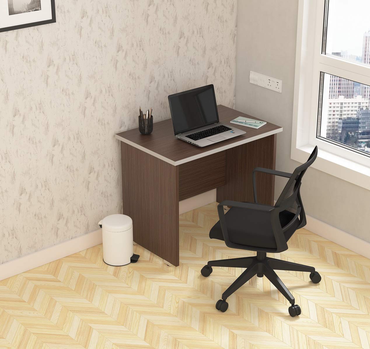 SOS Spacewood LiteOffice Multi Desk Home and Office Table (Lorraine