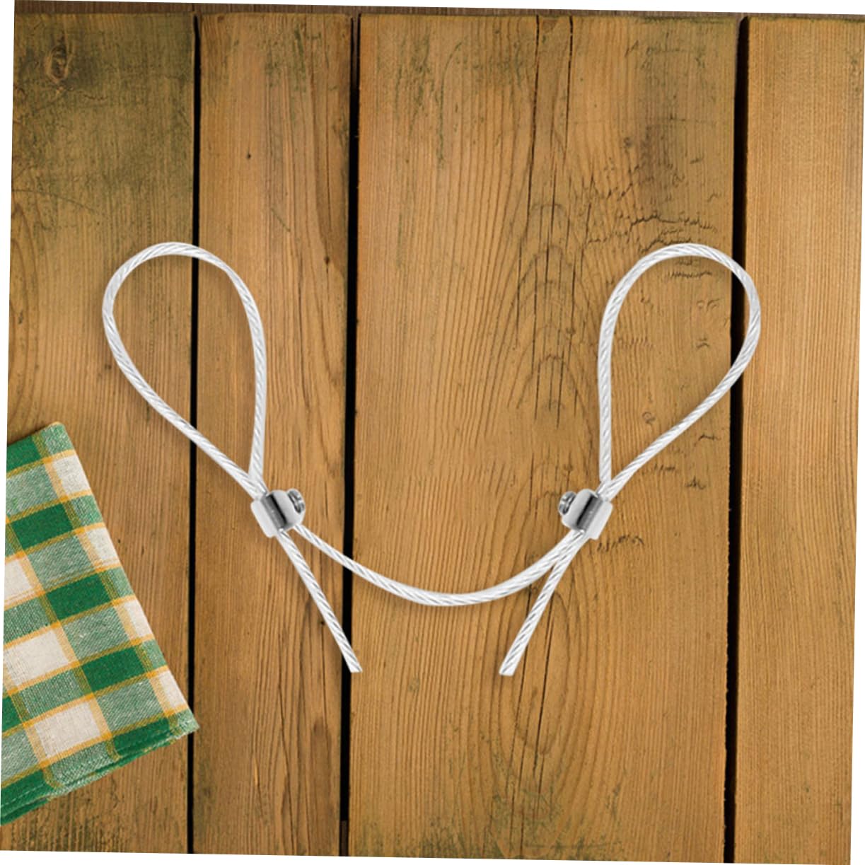 1 Set Tip Safety Straps for Proofing Wall Furniture Anchors for Dresser Cabinet Bookshelf with Adhesive Damage Installation