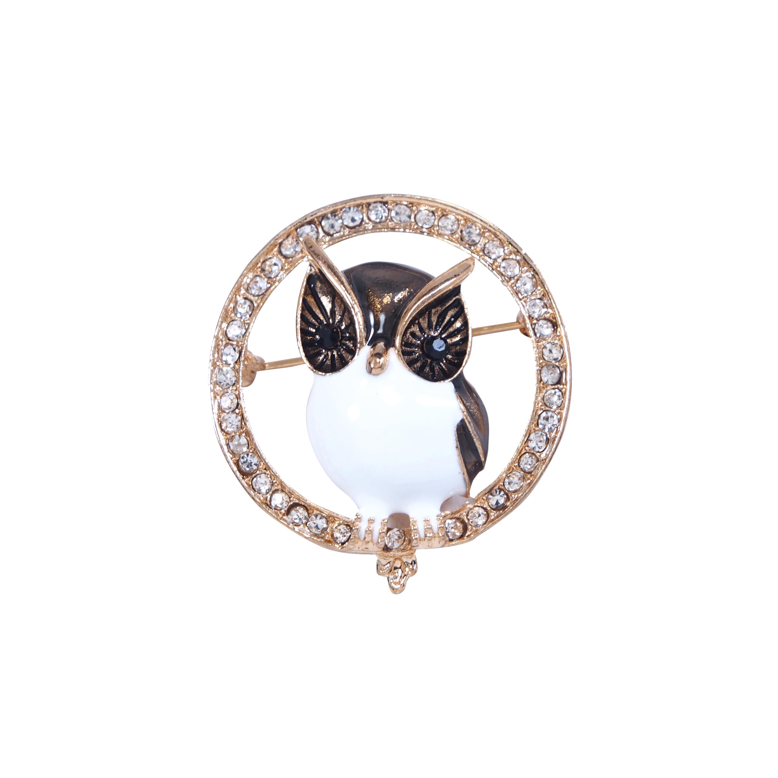 Adorn Meenakari Work Owl Shaped Wedding Brooch for Men and Women (B2179) (B0CHY8B5JC) Amazon Price History, Amazon Price Tracker