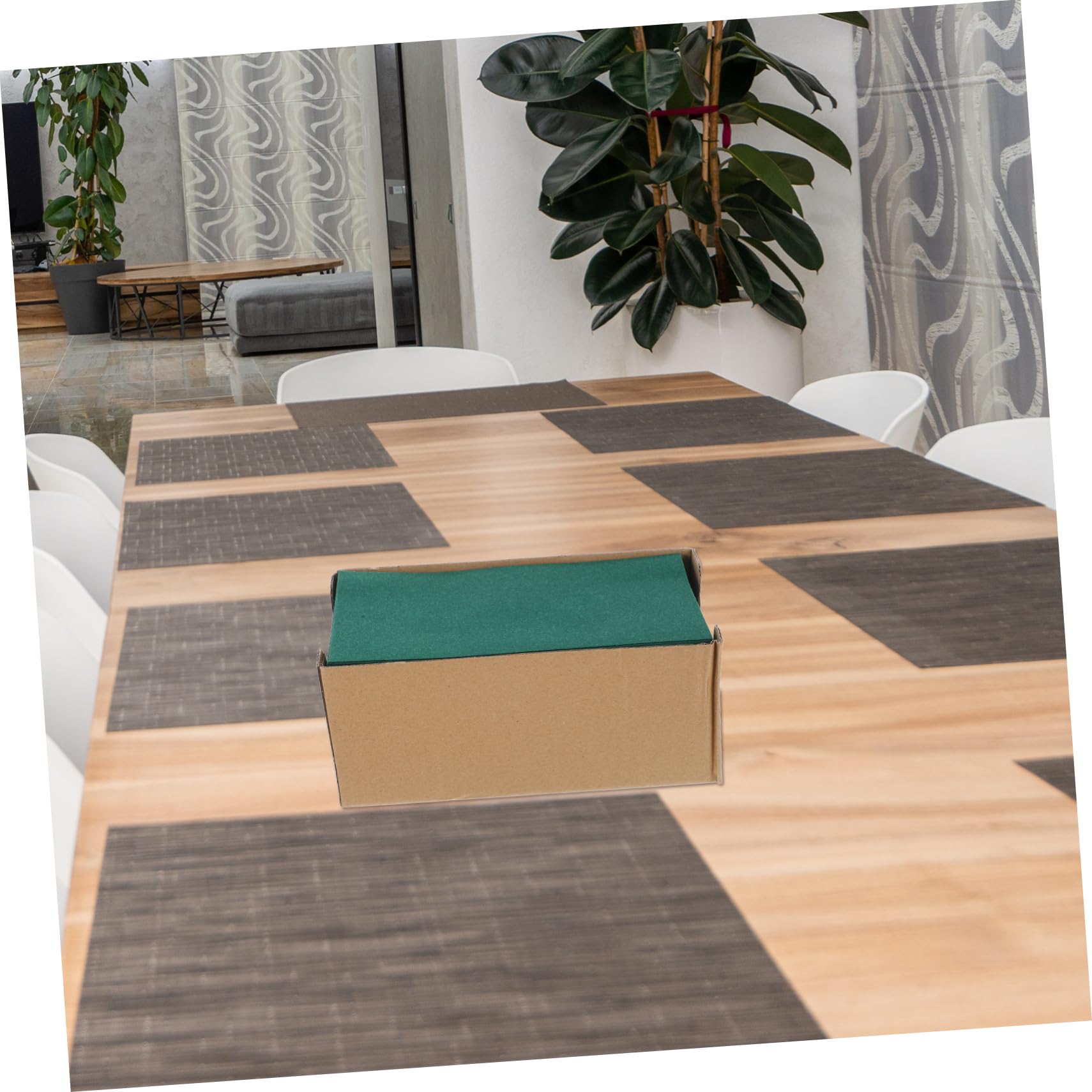 Cabilock 2 Series Servilletas Desechables Verde Para Eventos Toallas Para Invitados Prácticas Y Elegantes Para Bodas Recepciones Y Fiestas 50 Piezas*2