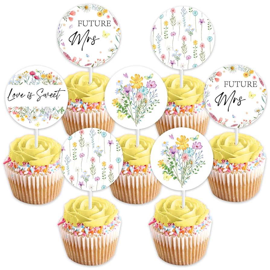 Amazon.com: 24PCS Wildflower Cupcake Toppers - Wildflower Bridal Shower Decorations, Floral Cake Decorations for Wild Flower Theme Wedding Shower Bachelorette Party Supplies : Grocery & Gourmet Food amazon-com-24pcs-wildflower-cupcake-toppers-wildflower-bridal-shower-decorations-floral-cake-decorations-for-wild-flower-theme-wedding-shower-bachelorette-party-supplies-grocery-gourmet-food
