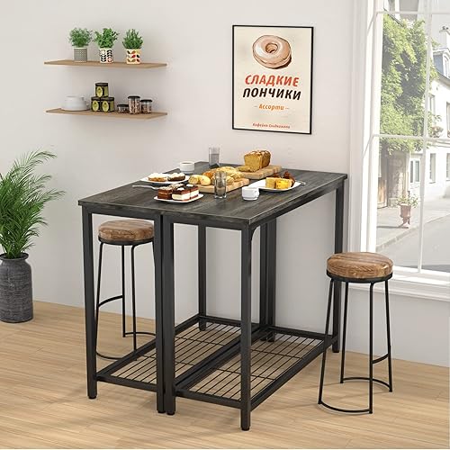 Miniatura 6 de Ecoprsio Console Table Sofa Table with Mesh Shelves, 2 Tier Entryway Table Foyer Table for Entryway, Front Hall, Hallway, Sofa, Couch, Living Room,