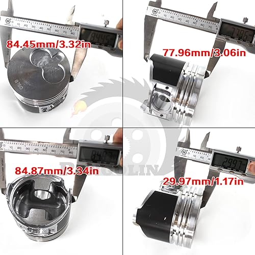 Miniatura 4 de PANGOLIN Kit de reconstrucción de revisión del motor 4LE1 para Hitachi JCB IHI Digger Excavator Generator y para Isuzu Engine Aftermarket Parts