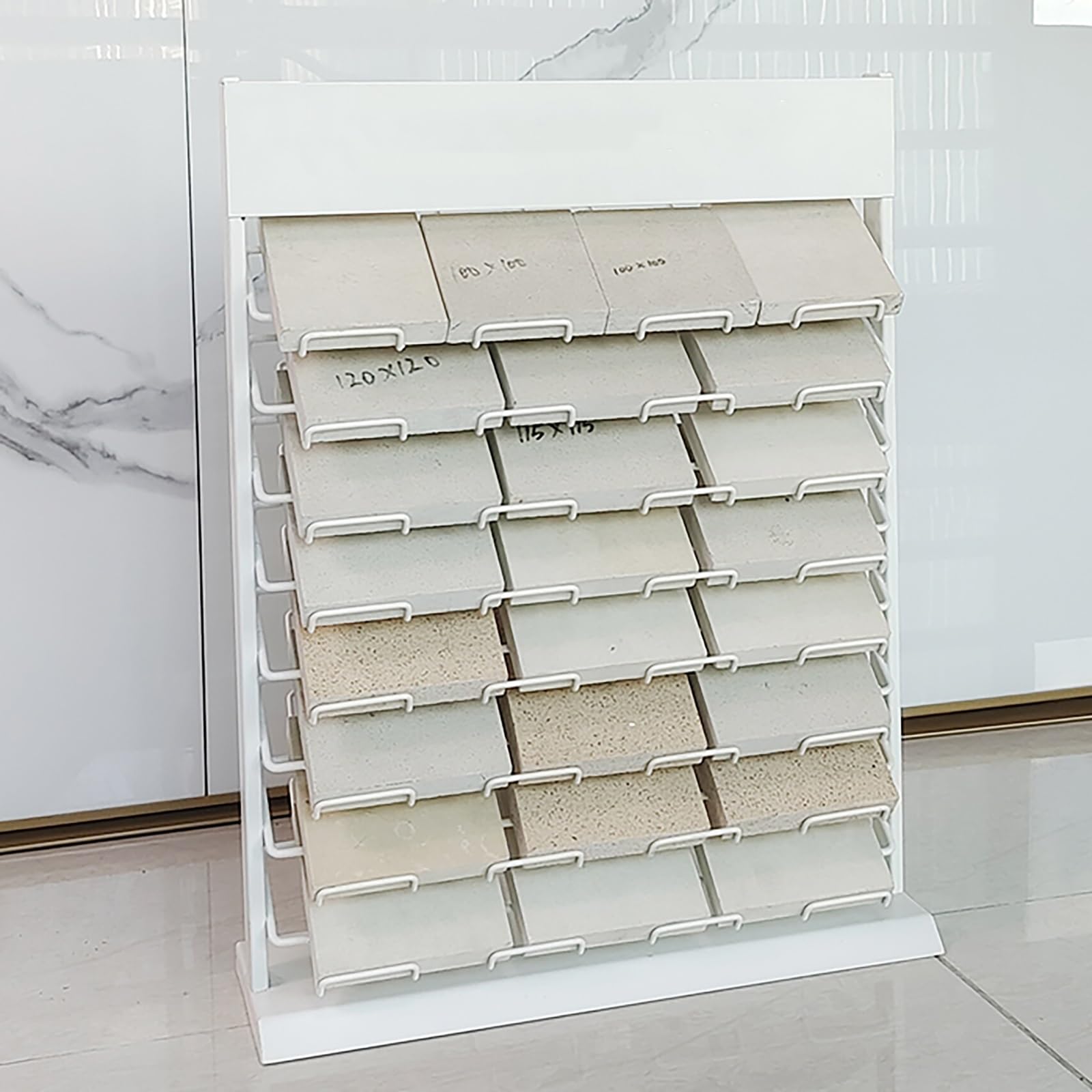 Présentoir de carrelage armoire et porte pour magasin grande capacité