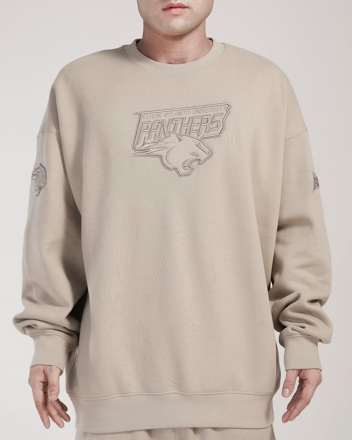 Pro Standard Men's College Neutral Fleece Crewneck Sweatshirt