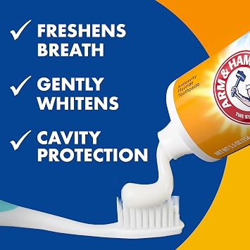 Arm & Hammer Peroxicare Toothpaste 4-Pack, ARM & HAMMER Toothpaste Plus TheraBreath Breath Fresheners 2-Pack