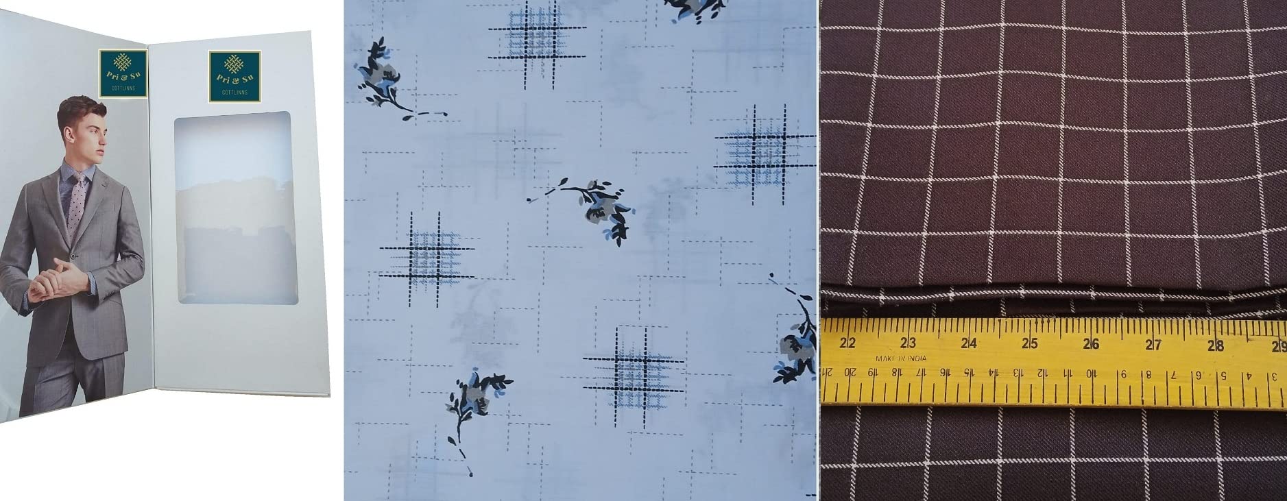 Pri & Su CottLinns Combo of Cotton Shirt 200010 & Trouser 90087-picture-25