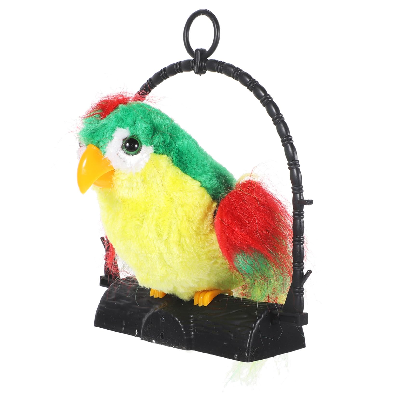 Juguete Educativo Loro Parlante Grabación y Repetición de Voz, Felpa y Plástico, Diseño Adorable para Niños y Decoración del Hogar
