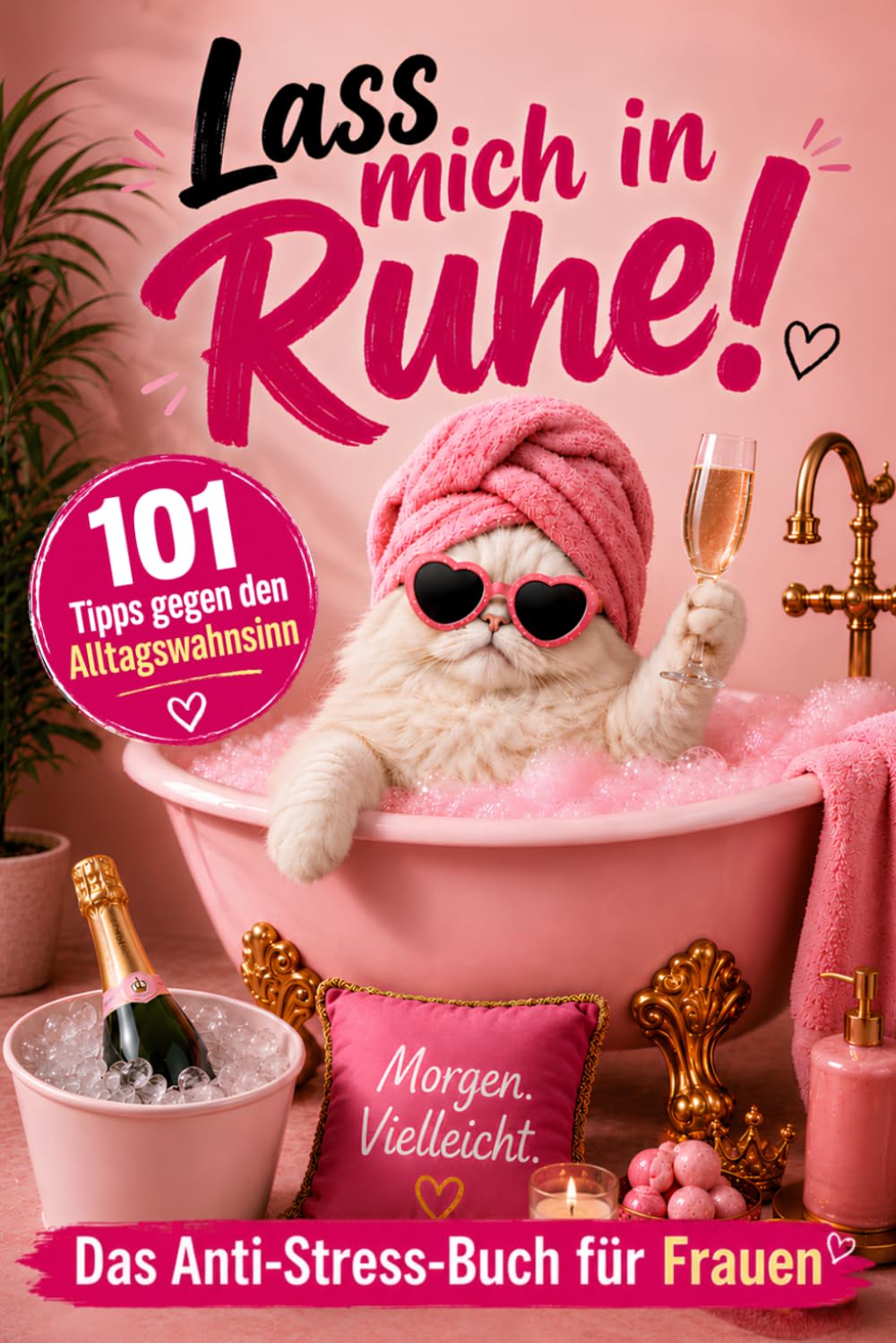 Lass mich in Ruhe! 101 Tipps gegen den Alltagswahnsinn: Das humorvolle Anti-Stress-Buch - Das pefekte Geschenk für Frauen, die ihre Ruhe verdient haben