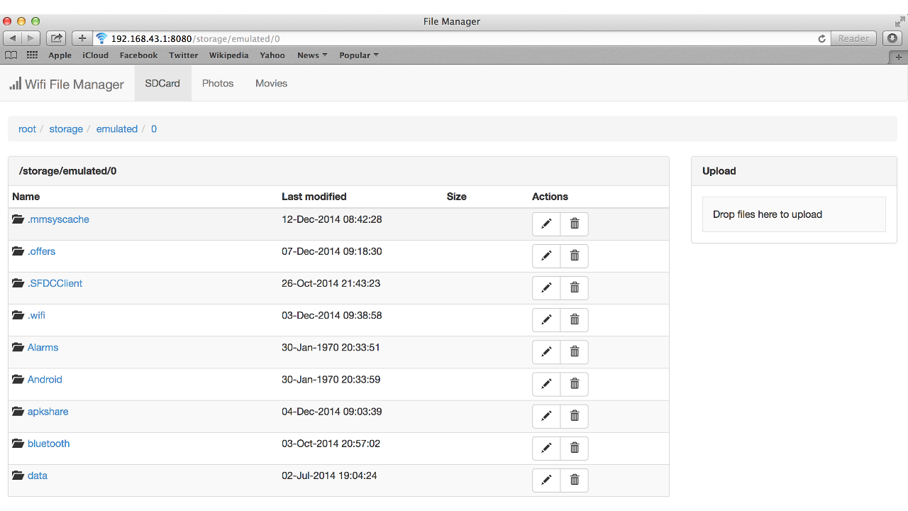 WiFi File Transfer - App on Amazon Appstore