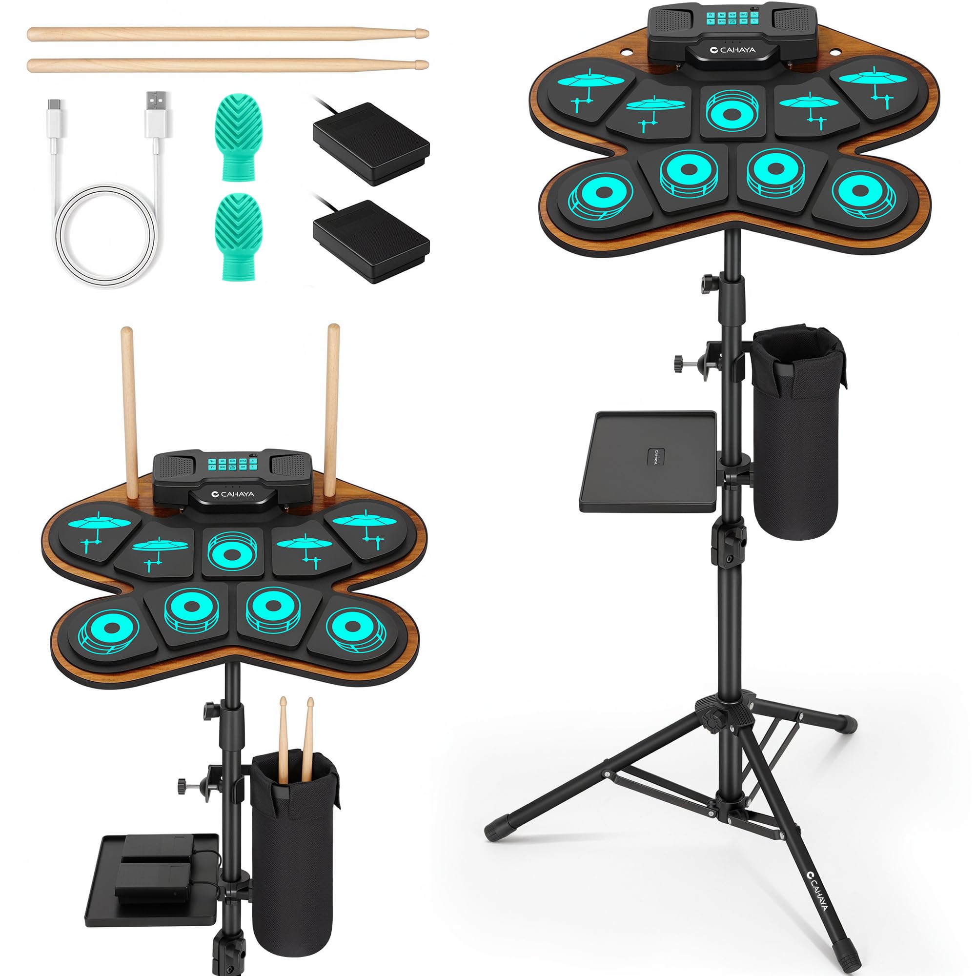 CAHAYA Electric Drum Pad Kids - Electronic Drum