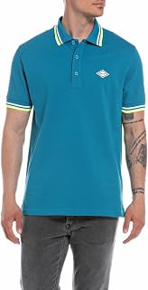 Replay Herren Poloshirt Kurzarm mit Stretch
