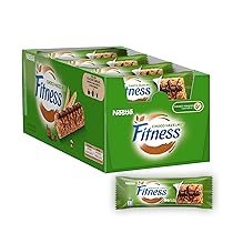 FITNESS Chocolate Hazelnut Barrette Cereali Integrali con Cioccolato al Latte e gusto Nocciola, 24 Barrette da 22,5g (540g)