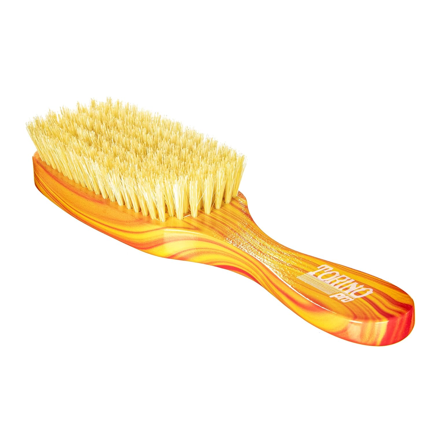 Torino Pro Wave Brush #8789-7 Row Soft bristles -100% Pure Boar Bristles - Great Workhorse for laying down your 360 Waves - Image 3