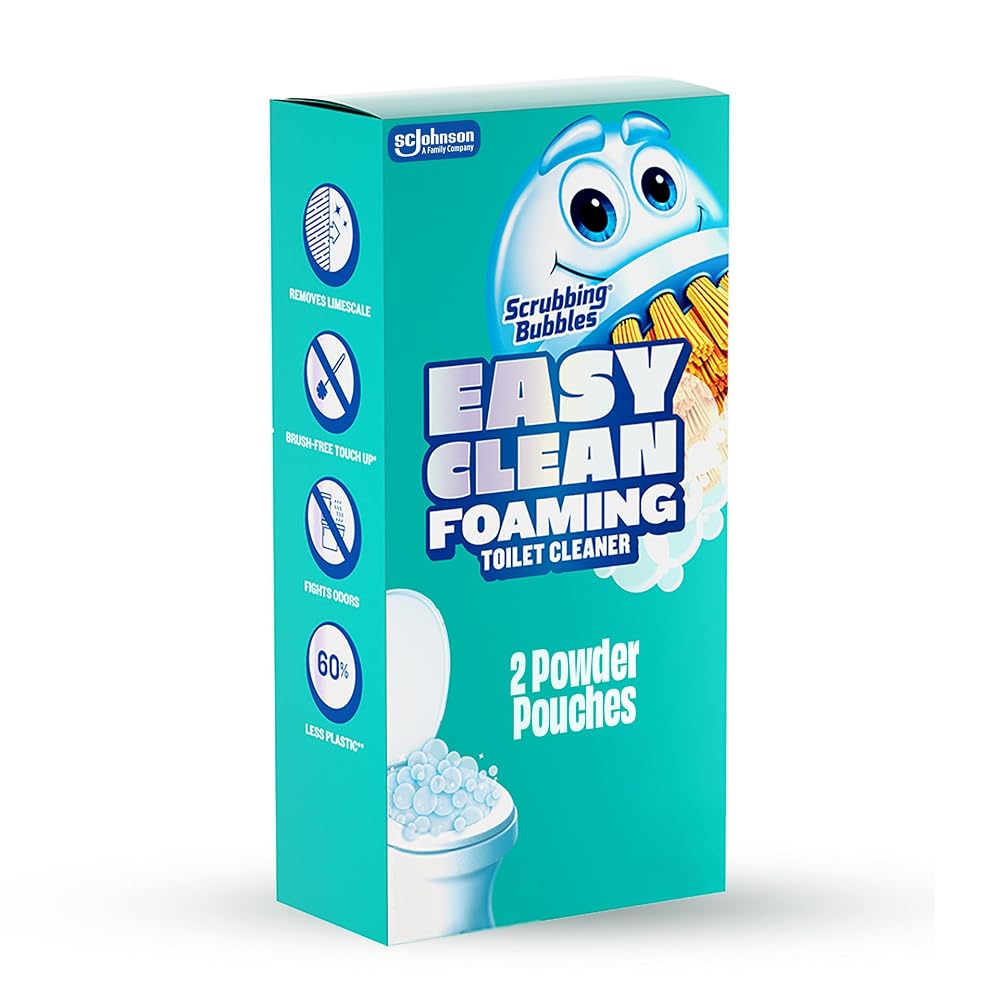 Scrubbing Bubbles Easy Clean Foaming Toilet Bowl Cleaner, Easy Drop In — 100 g