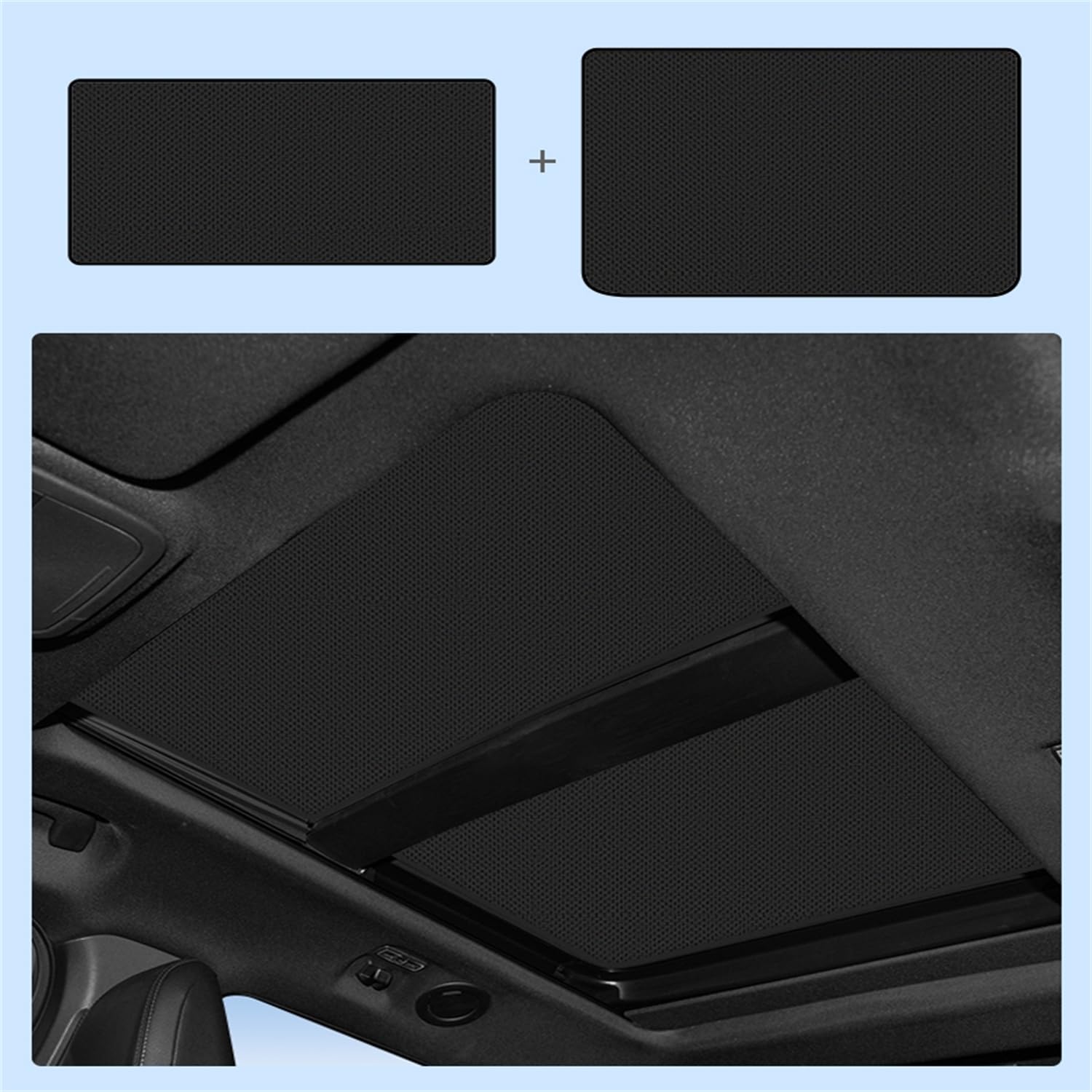 Paire De Supports Pare-soleil Toit Ouvrant Pour Citroën C4 Picasso - Réf. 3000023127/3000023128 - 6