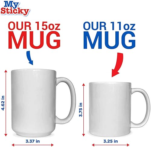 Miniatura 7 de Mermaid At Heart - Funny Ceramic Coffe Mug or Tea Cup