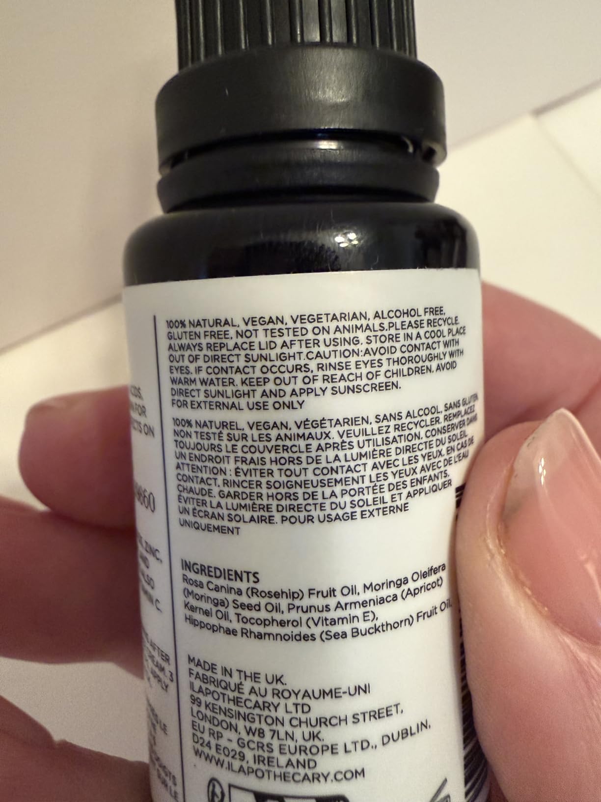ilapothecary Reset Vitamin A Face Serum - Serum for Face - Natural Retinol with Essential Oils - Nourishes and Rejuvenates Skin - Gluten Free - 1.7 oz